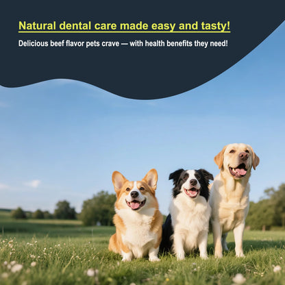 PurePetSmile Daily Dental Powder - No-Brush Dog Teeth Cleaner