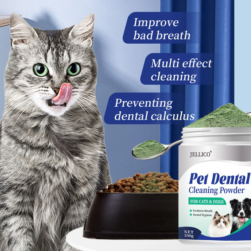 PurePetSmile Daily Dental Powder - No-Brush Dog Teeth Cleaner